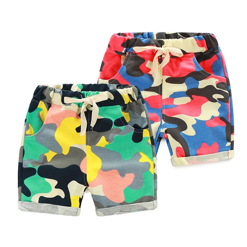 Kz 8817 Baby Camouflage Shorts 2017 Summer Wear Korean New Pattern Catamite Children's Children