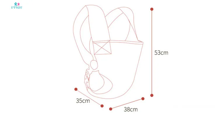 Портативная Детская сумка-переноска, хлопковое двустороннее сиденье с принтом, пояс для талии, рюкзак, группа хипсетов, безопасное сиденье
