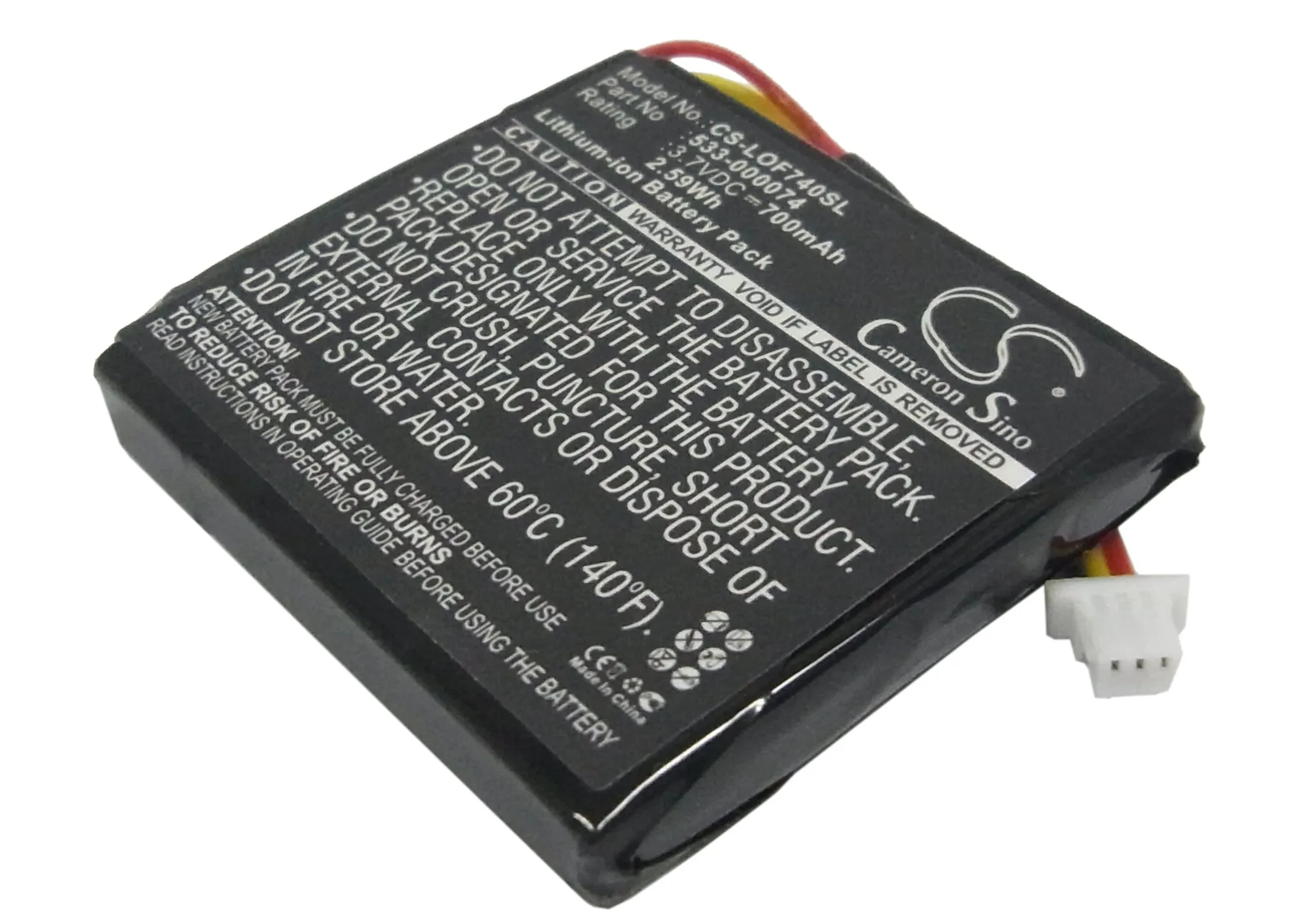 Аккумулятор Cameron Sino 700 мАч 533 000074 для Logitech 981 000257 F540 G930|Цифровые аккумуляторы| |
