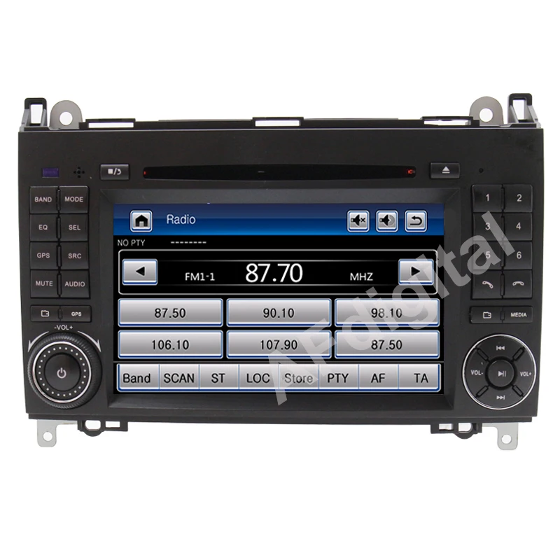 Clearance 2 Din Car DVD Player GPS Head unit for Mercedes Benz B200 A B Class W169 W245 Viano Vito W639 Sprinter W906 RDS Bluetooth Radio 1