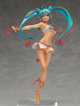 

Anime Hatsune Miku Racing Miku 1/8 Scale Pre-painted Sexy PVC Action Figures Collectible Model Toys Doll 23cm