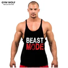 2017 Men tank tops fitness gym clothing men Sleeveless Shirt O-Neck gold gym Bodybuilding Stringers Fitness sport gym men tops