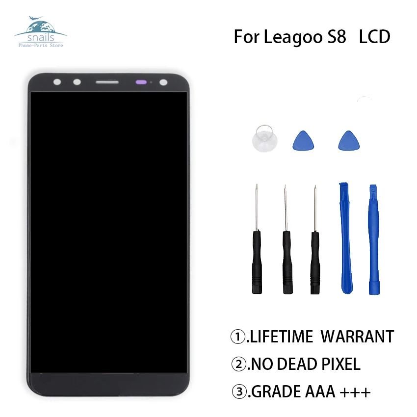 

Original For Leagoo S8 LCD Display Touch Screen Assembly For Leagoo S8 LCD Screen Display Mobile Phone Parts