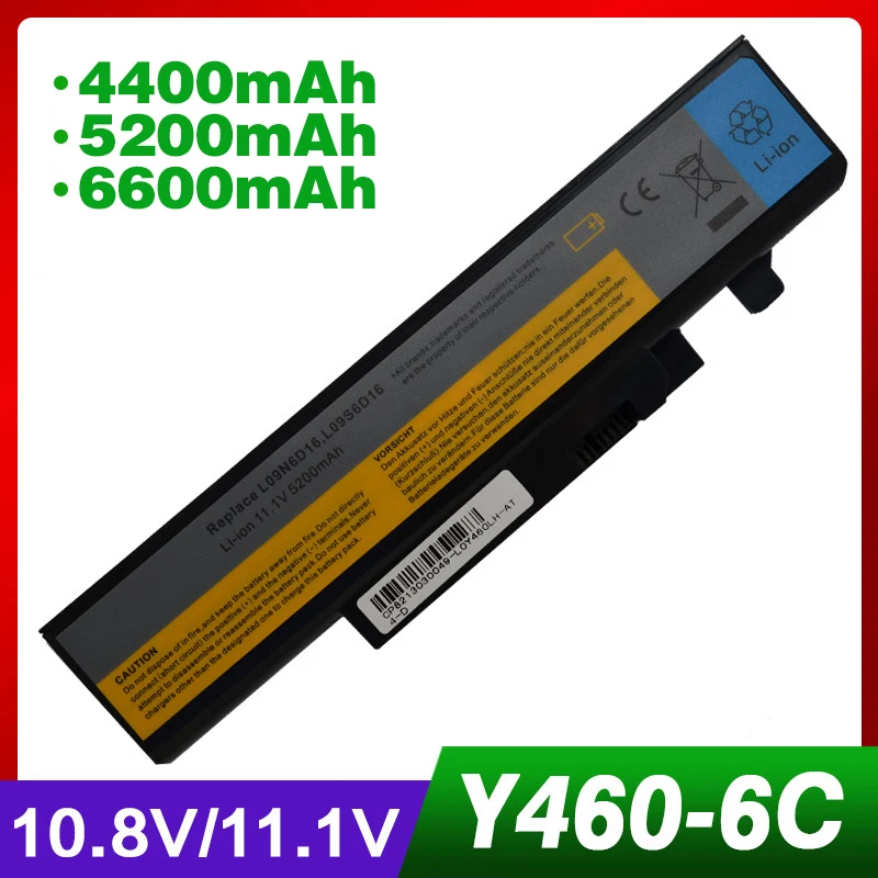 Apexway 4400 mAh 11,1 v Аккумулятор для ноутбука lenovo IdeaPad Y460 Y460A Y460AT Y460N-ITH Y460P Y560A Y560P 57Y6440 L09N6D16 L09L6D16