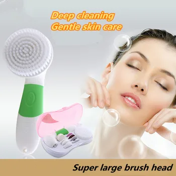 

5PCS Facial cleanser's pores and facial hair brush and facial hairbrush face mask