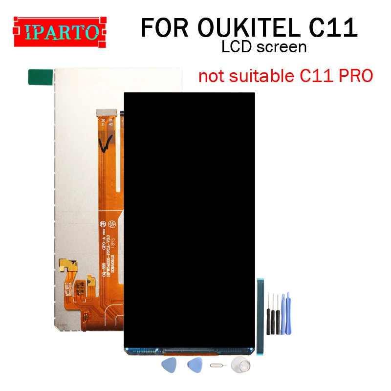 

OUKITEL C11 LCD Display Screen 100% Original Tested High Quality Replacement LCD Screen For OUKITEL C11+tools+adhesive