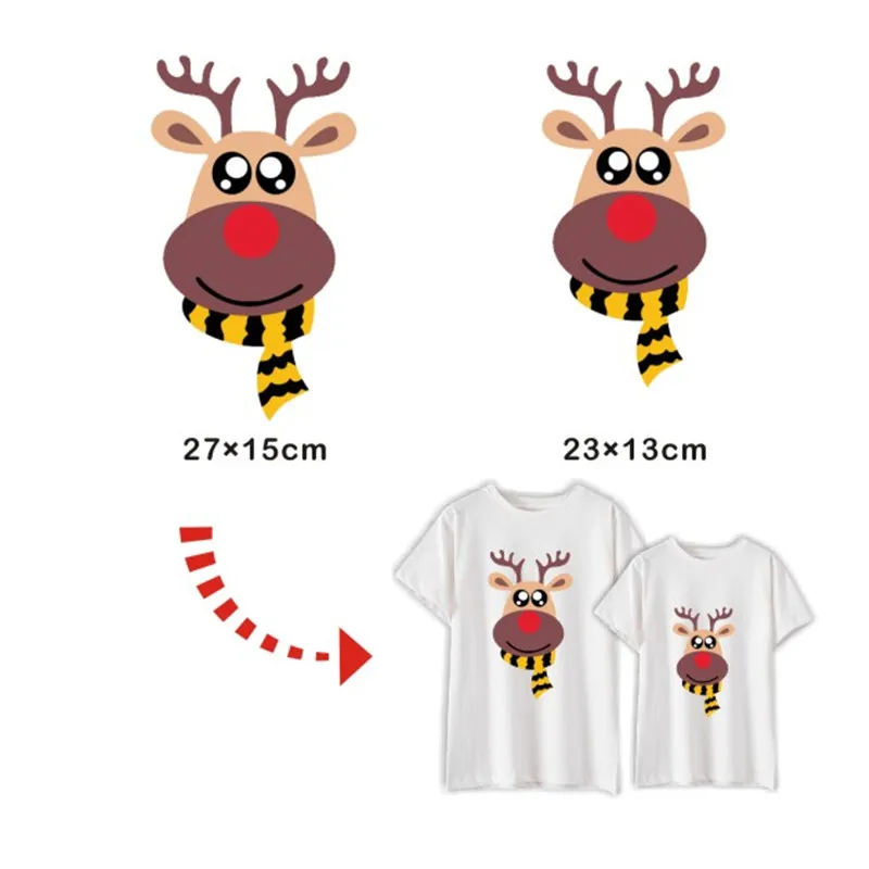 A-class-Cartoon-Giraffe-Family-Washable-Sticker-of-Family-Heat-Transfer-Hot-Press-Ironing-Pyrograph-Paper (1)