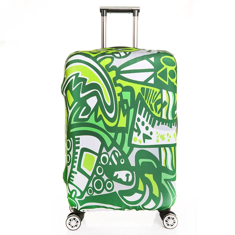 Толстый S/M/L/XL эластичный чехол для чемодана, модный защитный рукав для чемодана, сумки на колесиках, чехол для 1"~ 32" пыли, аксессуары для путешествий