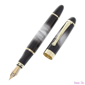 

Luxury Men's Fountain Pen Business Student Gift Nib 0.5mm Calligraphy Durable