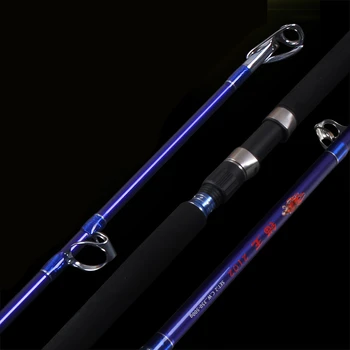 

Carbon Fiber Anchor Fishing Rod Superhard Power XH Sea Fishing Boat Rod 1.8/2.1/2.4/2.7m Hanging/telescopic/distance throw rods