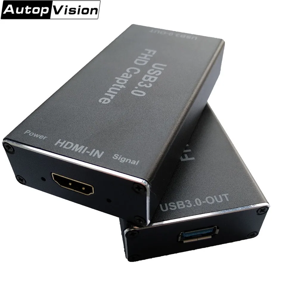 

MINI HDMI Video Capture with USB3.0 video Capture device Card Box , matched UVC/UAC standard , 720P/1080/2K HDMI input VC30