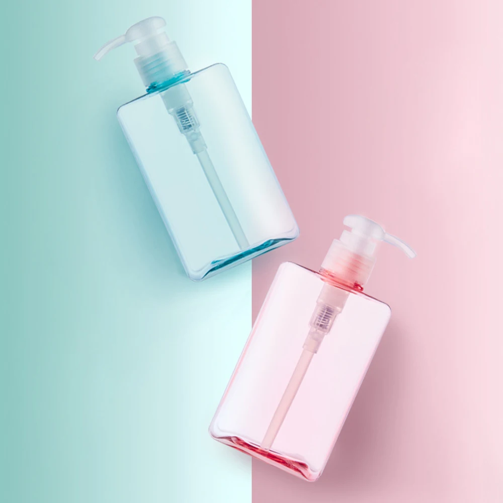 Travel Lotion Bottle Container with Pump 280ml Plastic Refillable