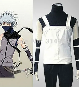 

Manga Amime Naruto Costume- Naruto Hatake Kakashi Men's Anbu Cosplay clothes Costume,Halloween Party Cosplay
