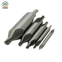 Hot Sale 5 PCS HSS Combined Center Drills Bit Set Countersinks 60 Degree Angle DIY Hobby Tool Accessories