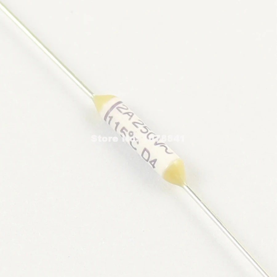 5Pcs Aupo Pico Thermal Fuse TF Cutoff 115℃ 250V 3A P2-3A-F