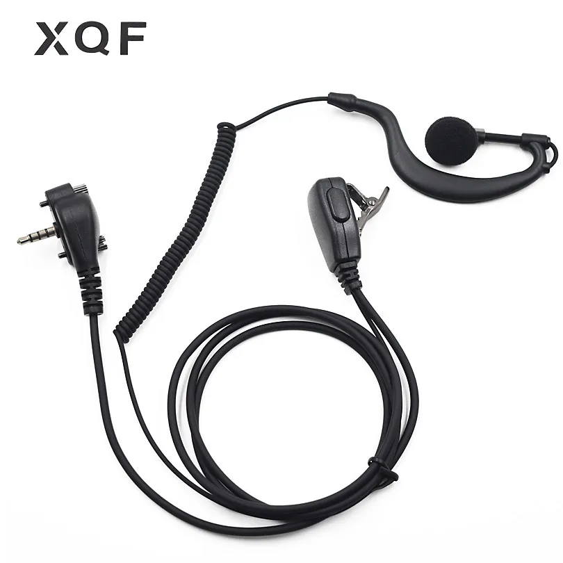 PTT Earhook гарнитура с микрофоном для Vertex Standard VX231 VX261 VX351|Запчасти и аксессуары раций|