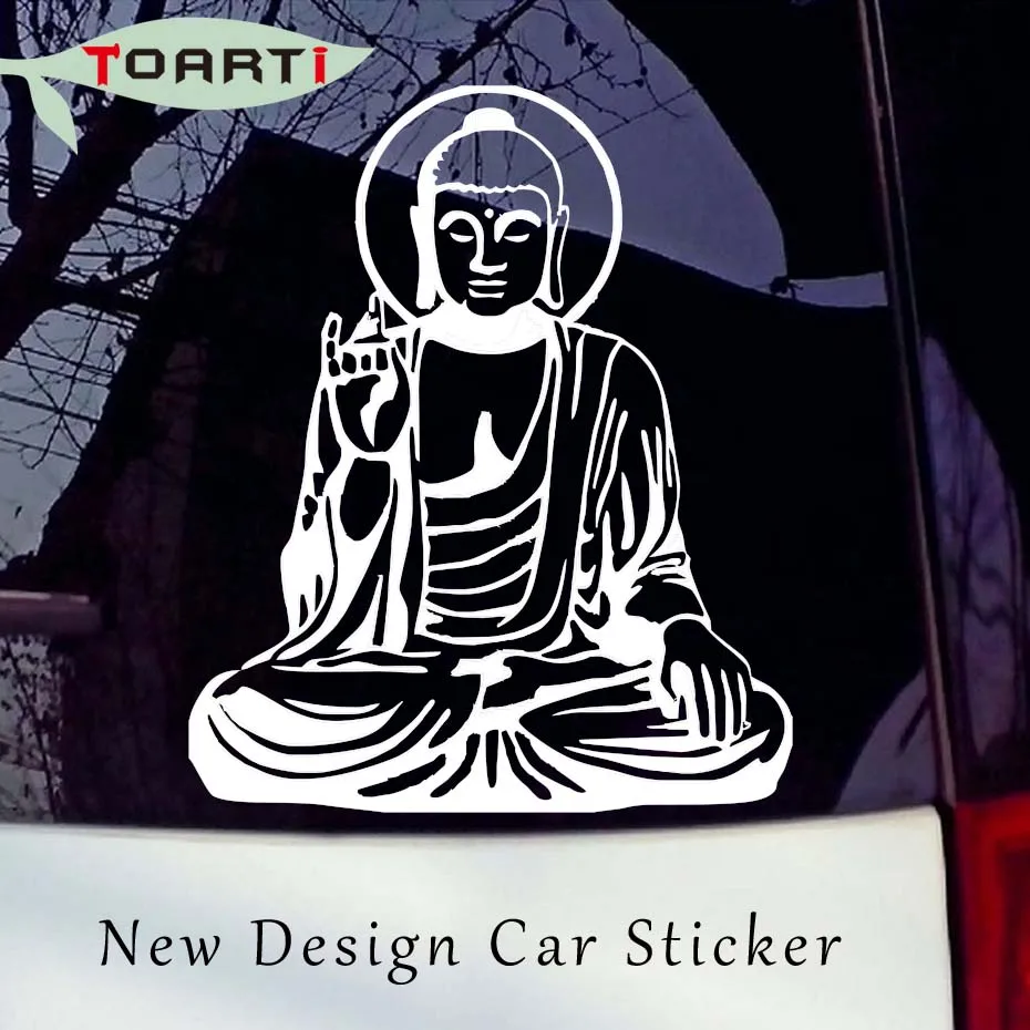 Buddha Vinyl Decal Automotive Window Laptop Sticker Removable