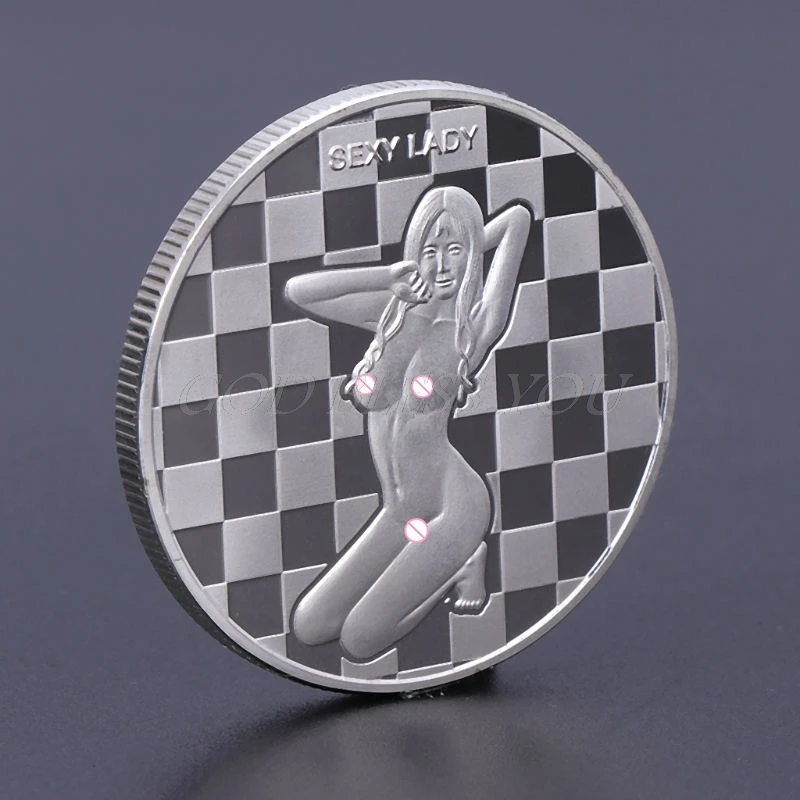 

Commemorative Coin Sexy Woman Attractive Charms Collection Arts Gifts Souvenir