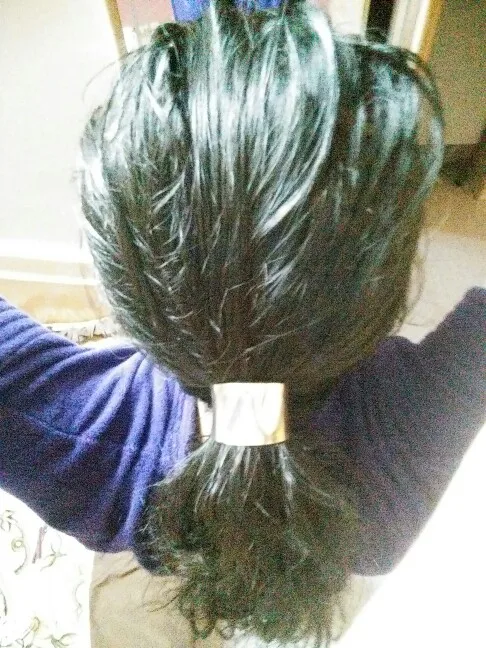 LNRRABC Панк Сплав Золото Серебро эластичная веревка для волос Галстуки для девочек аксессуары для волос конский хвост держатель для женщин аксессуары para el pelo