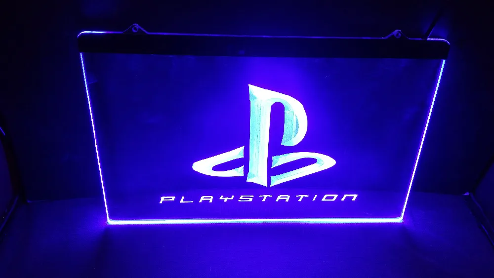 Playstation game roon пивной бар светодио дный паб светодиодный неоновый знак