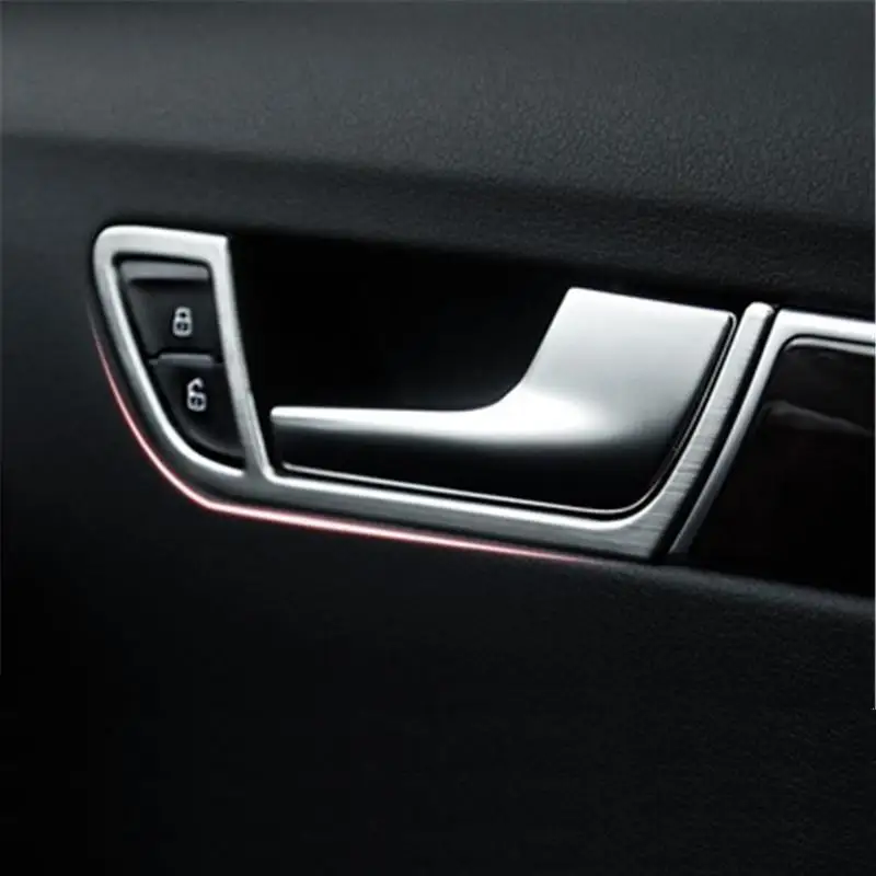 

Chromium Auto Decorative Automobile Interior Dashing Bright Sequins Car Styling Covers 09 10 11 12 13 14 15 16 FOR Audi A4L