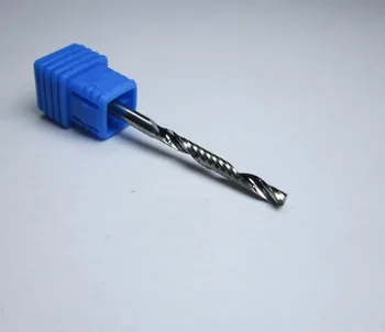 

10PCS blade 25mm DIA 3.175mm 3.175*25mm*45 Tungsten Carbide single 1 Flute End Mill milling cutter CNC wholesale for Acrylic