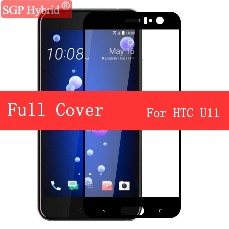 

Full Tempered Glass For HTC U11 U 11 Snapdragon 835 Dual SiM 5.5'' 9H Premium Smartphone Protector Protective glass Films glas