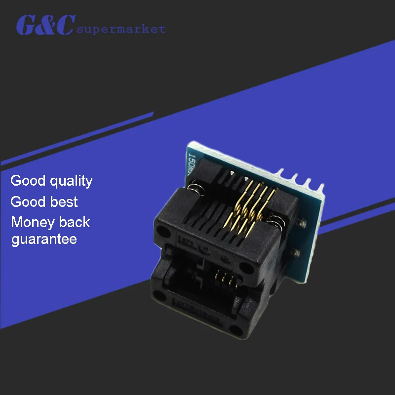 

NEW SOIC8 SOP8 to DIP8 EZ Programmer Adapter Socket Converter Module 150mil