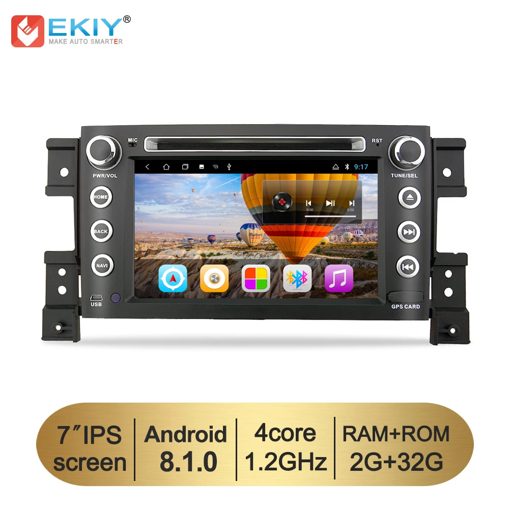 Flash Deal EKIY 2G+32G 2 Din Android 8.1 Car Multimedia Player GPS DVD Automotive For SUZUKI GRAND VITARA Stereo Audio Radio Quad Core Navi 0
