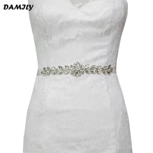 Women s Belts Brand font b Wedding b font Sash Luxury Handmade Rhinestone font b Bridal