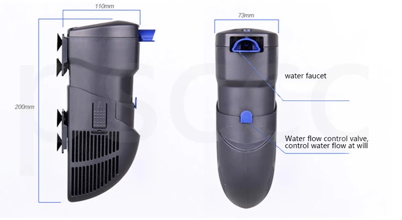 Водоочиститель hydra 20 30 40 50 для аквариума Hydra внутренний и внешний фильтр до NO3. Нано очиститель воды Hydra Stream 1 2 3