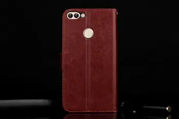 

100pcs/lot High quality Book wallet stand leather case For Huawei P Smart Honor 9 Lite / P8 Lite mini Y6 Pro 2017 / Nova 2S