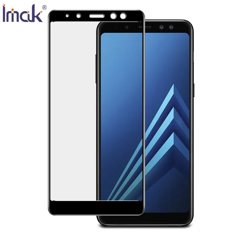 Screen Protector For Samsung Galaxy A8 2018 Tempered Glass Full Cover Protective Film A5 Coverage | Мобильные телефоны и