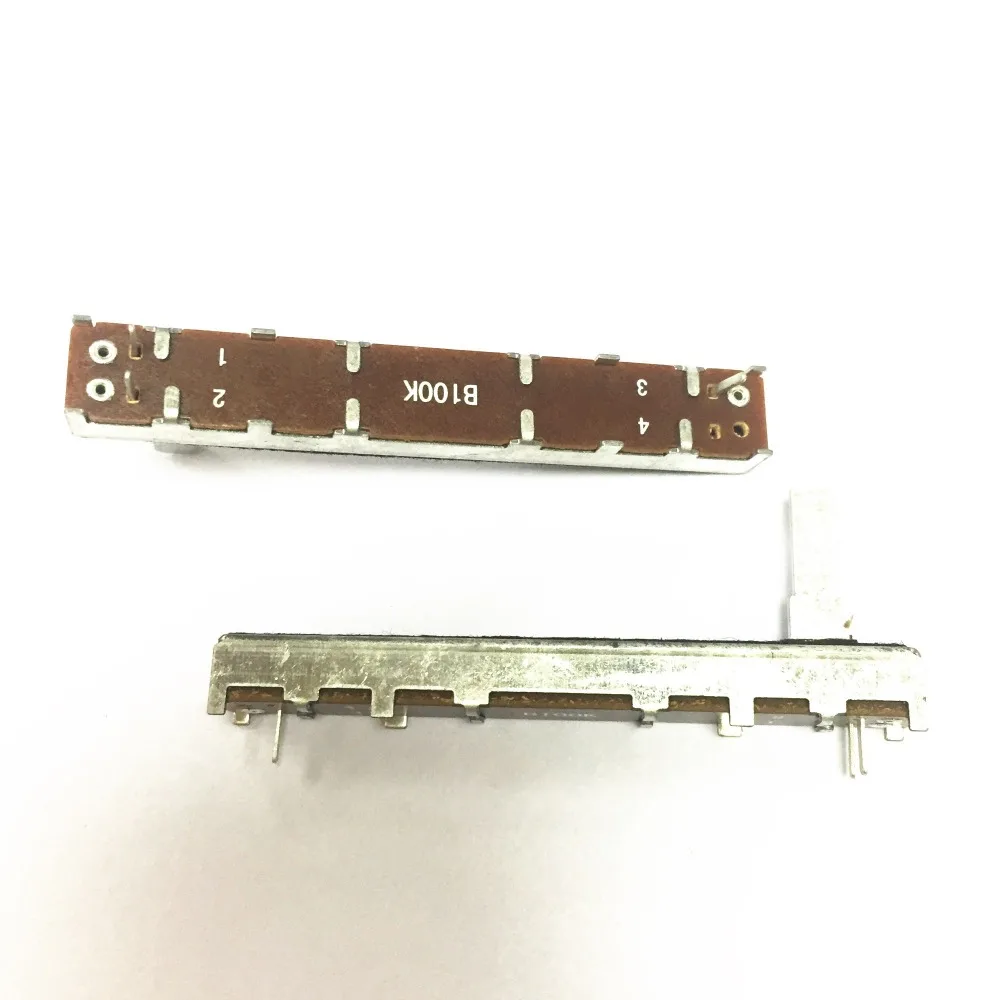

B100K-15MM 60mm single-joint straight slide potentiometer / stroke 45MM
