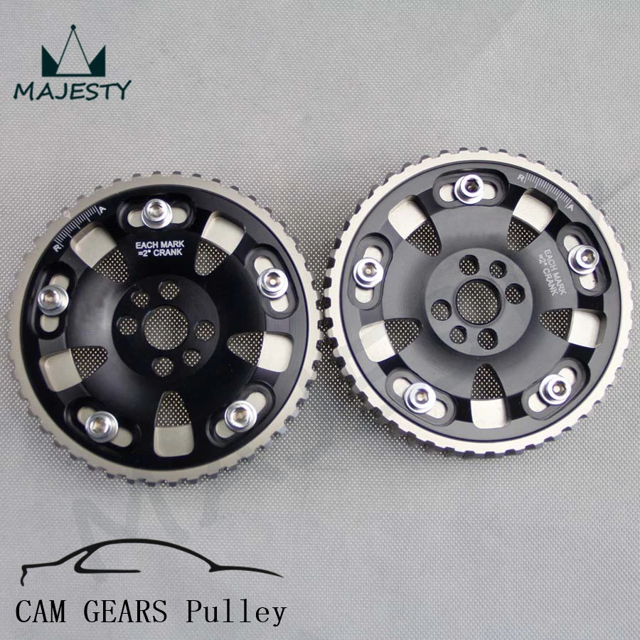 Комплект шкивов для CAM GEARS SKYLINE RB20 RB25 RB26 R32 R33 R34 черный|pulley kit|cam gearscam gears pulley |