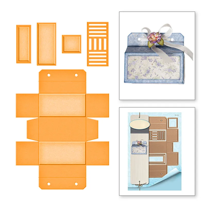 

Naifumodo 5 Pcs/lot Metal Cutting Dies Handmade Carton Scrapbooking For Card Making DIY Embossing Cuts New Craft