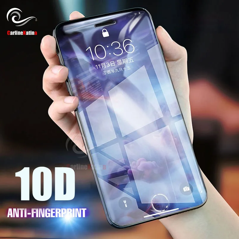 10D Full Cover Tempered Glass Screen Protector for iphone
