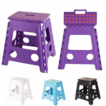 

15 Inch Folding Step Stool Super Strong Plastic Stools Portable Step Stool for Kids -3