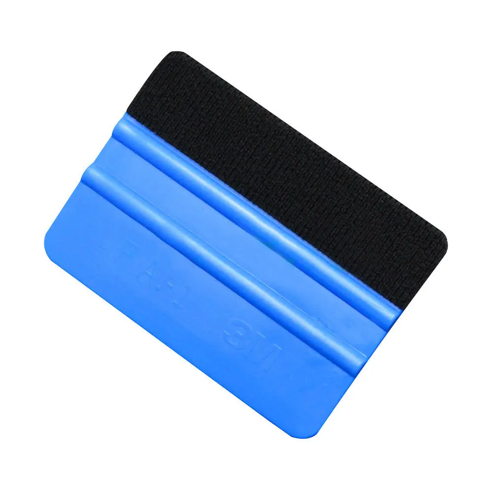 

Wholesale 50 pcs/Lot Car Application Tools Felt Squeegee Vinyl Wrap Squeegee scraper Car Wrapping & Sign Vinyl