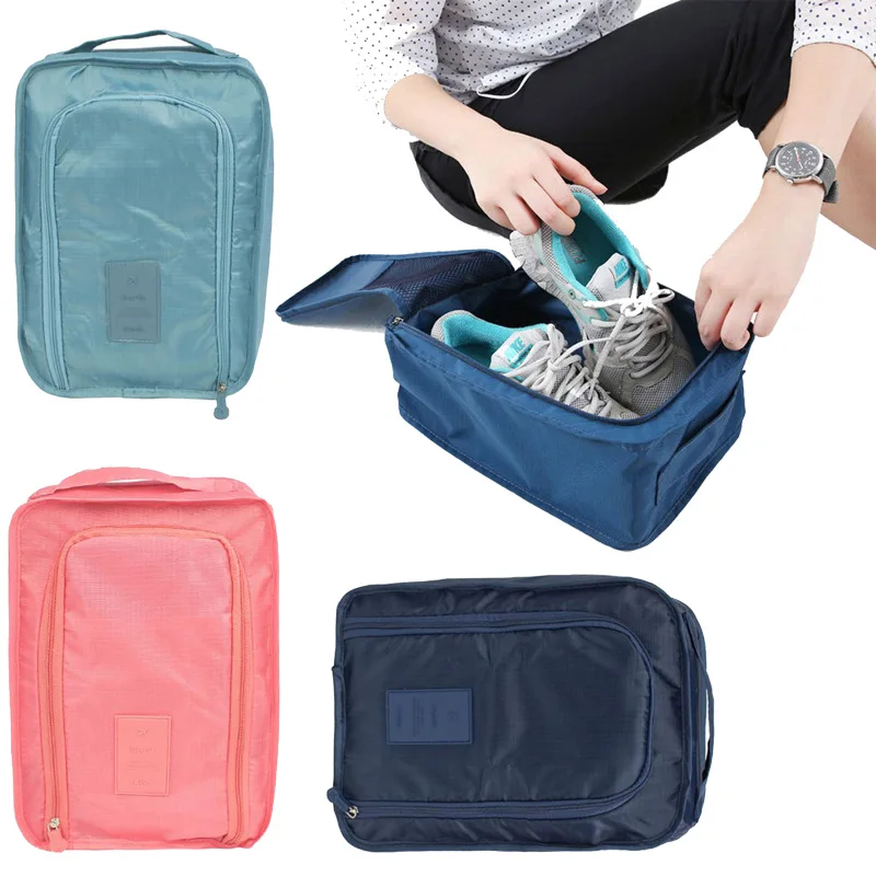 Multifunction Shoes Bag Portable Travel Nylon Storage Bag Organizer