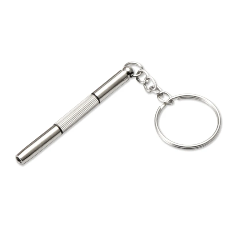 

Eyeglass Screwdriver 3-in-1 Multifunction Home Sunglass Eyeglass Cellphone Watch Repair Keychain Screwdriver Accessory Tool