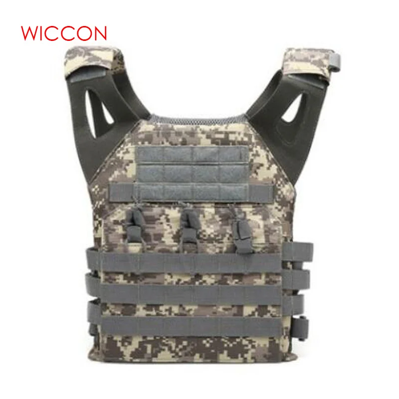 

Camouflage Military Tactical Vest Body Armor Sleeveless Garment Jungle Equipment Men Army Gear