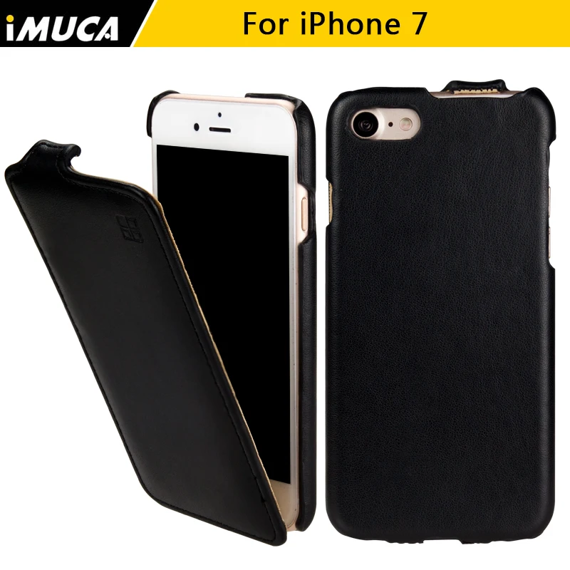 For Apple iPhone 7 Case Cover iMUCA Flip Leather Case