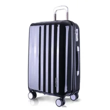 Дорожный чемодан из ПК, небольшой свежий брендовый чемодан на колесиках, универсальный модный чемодан, для мужчин и женщин, коробка с паролем, 20, 24, 28 дюймов