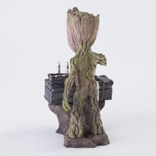 Jouets Et Jeux Guardians Of The Galaxy Vol 2 Bebe Groot Push Bombe Bouton Figure Statue Toy Figurines Statues