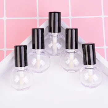 

5pcs Empty Transparent lamb shape Lip Gloss Tubes Plastic Lip Balm Tube Lipstick Mini Sample Cosmetic Container 4cm x 2.5cm