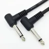 1 piece Electric Guitar Effect Pedal Cable Length 15cm/20cm Plug 6.35 mm Pedal De Guitarra Black Patch Cable ► Photo 3/5