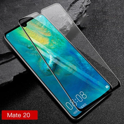 Полное покрытие для huawei mate 20/mate 20 Pro ультратонкий 9H закаленное изогнутое стекло защитная пленка HD на mate 20 - Цвет: Mate 20