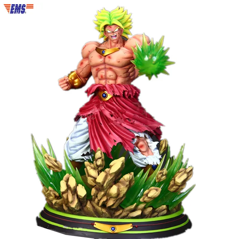 

Anime Dragon Ball Z Super Saiyan Broli Combat Scenes Resin Statue Decoration Action Figure Collection Model Toy X922