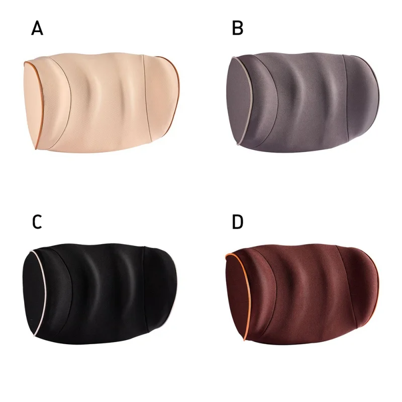 

1 PCS Car Pillow Space Memory Foam Fabric Neck Headrest Car Covers Vehicular Pillow Car Seat Cover Headrest Neck Pillow For Home